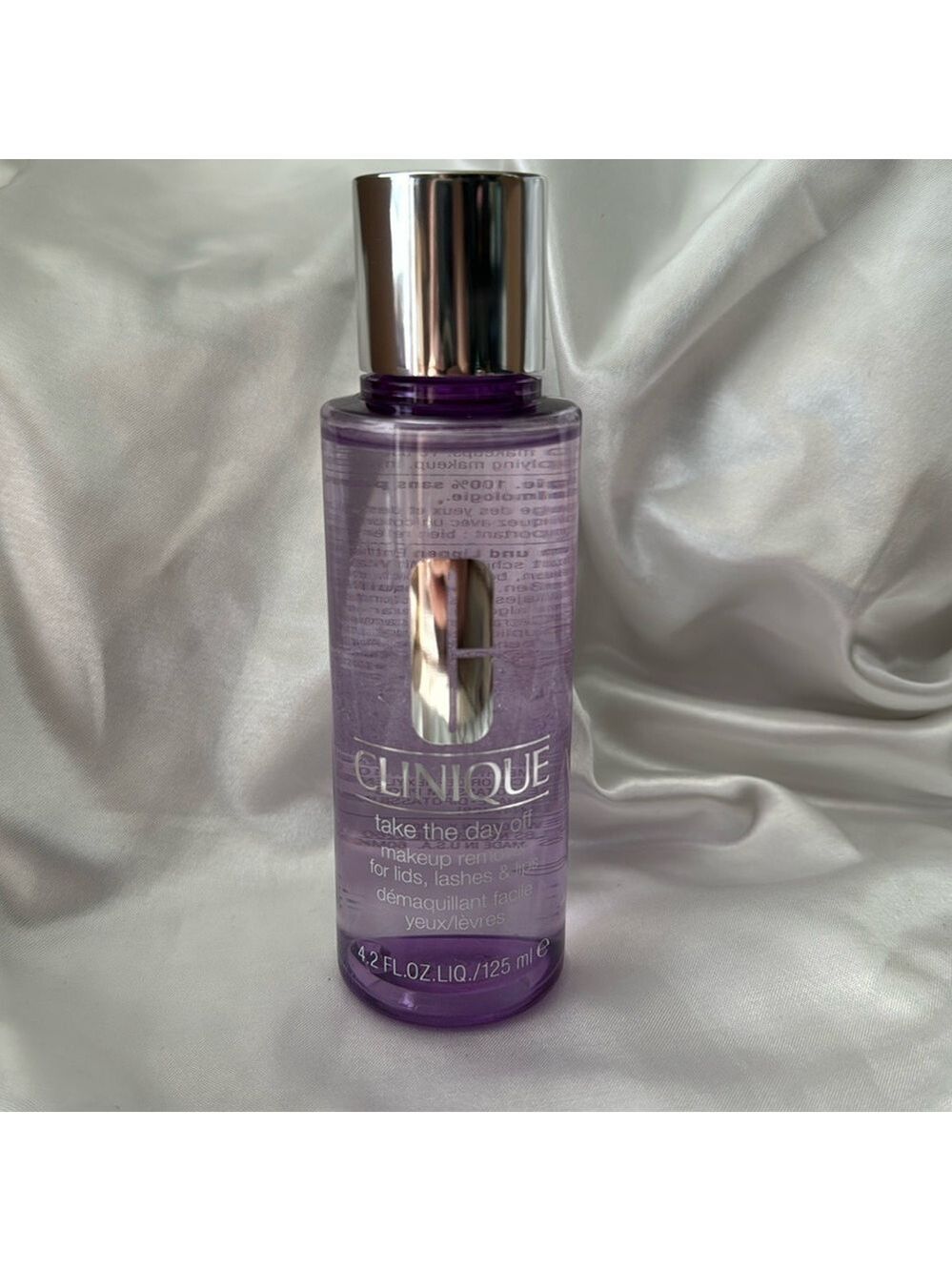 Clinique Take the Day Off Makeup Remover for kids, lashes and lips.